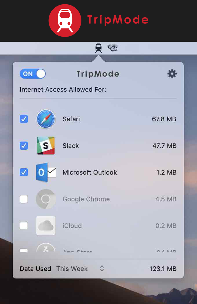 TripMode app